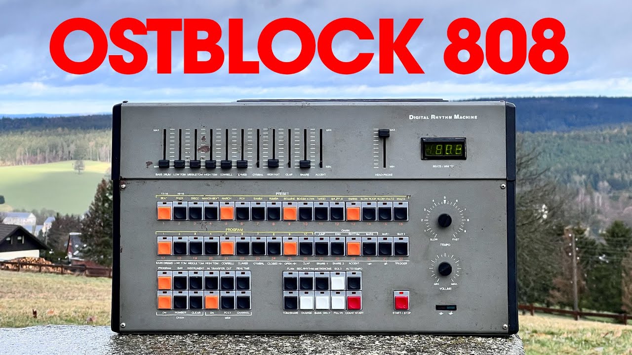 Beats Behind The Wall: Vermona DRM (1987)
