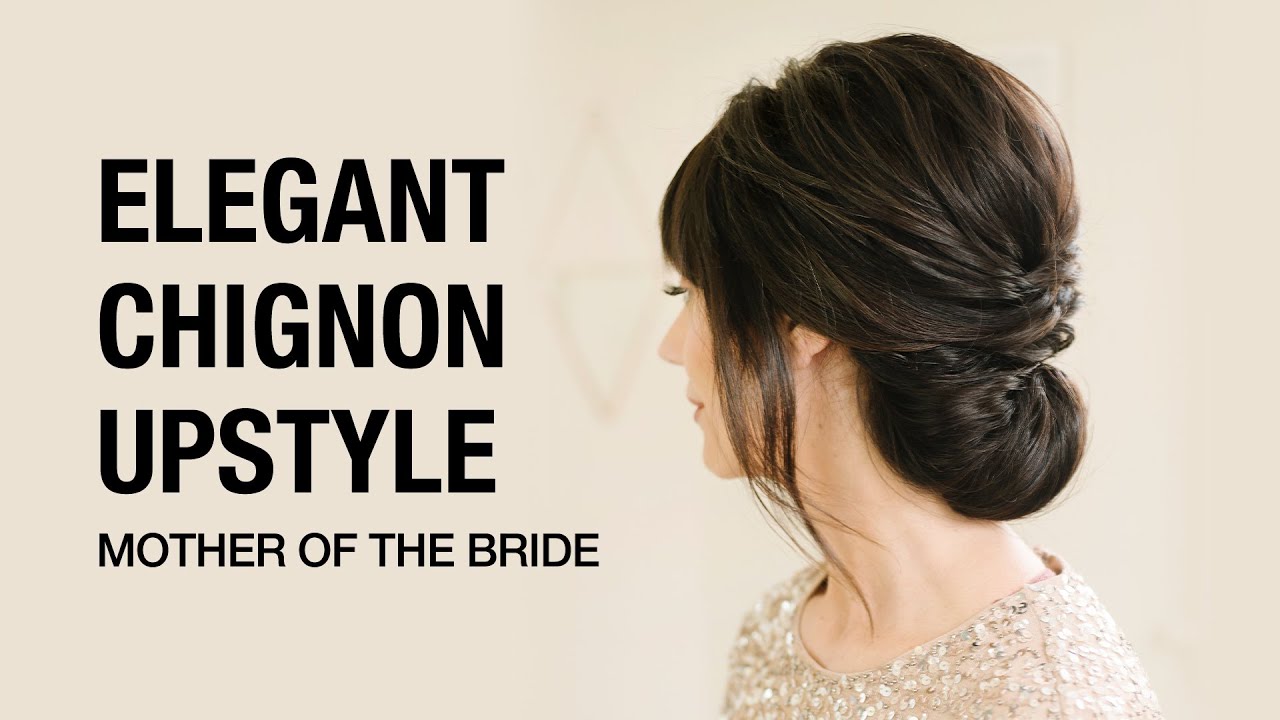 How to: Elegant Chignon Bun | Mother of the Bride Hair Styling Tutorial | Kenra Professional