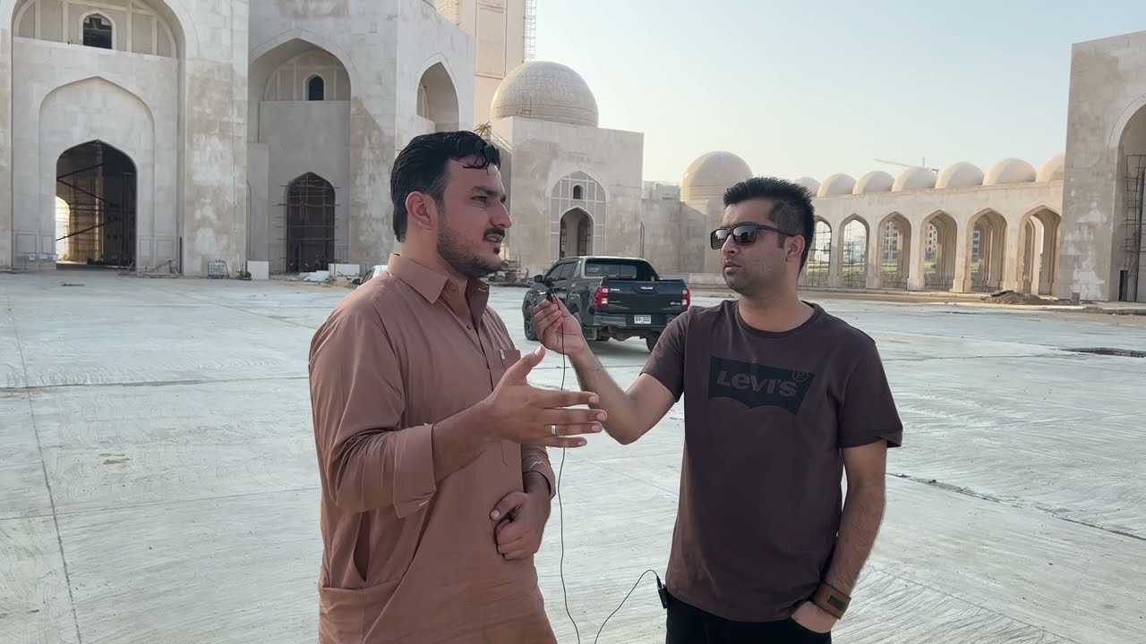 Visiting Pakistan's Largest Mosque | Bahria Town Karachi | world's third largest mosque |