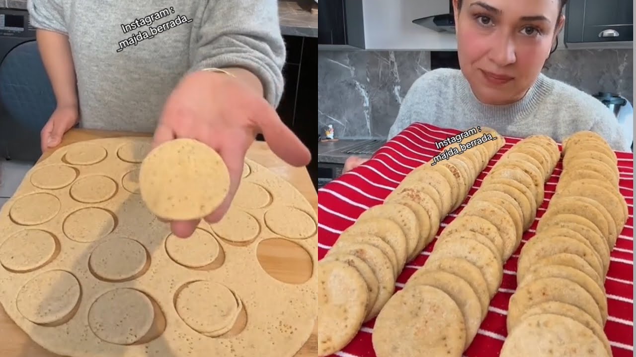 عجينة البيتزا بالدقيق الكامل بكمية كثيرة pâte à pizza