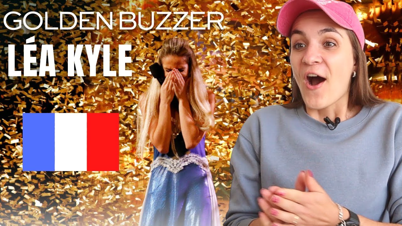 French Magician Léa Kyle AMAZING Quick-Change Performance - Golden Buzzer Reaction | AGT 2021