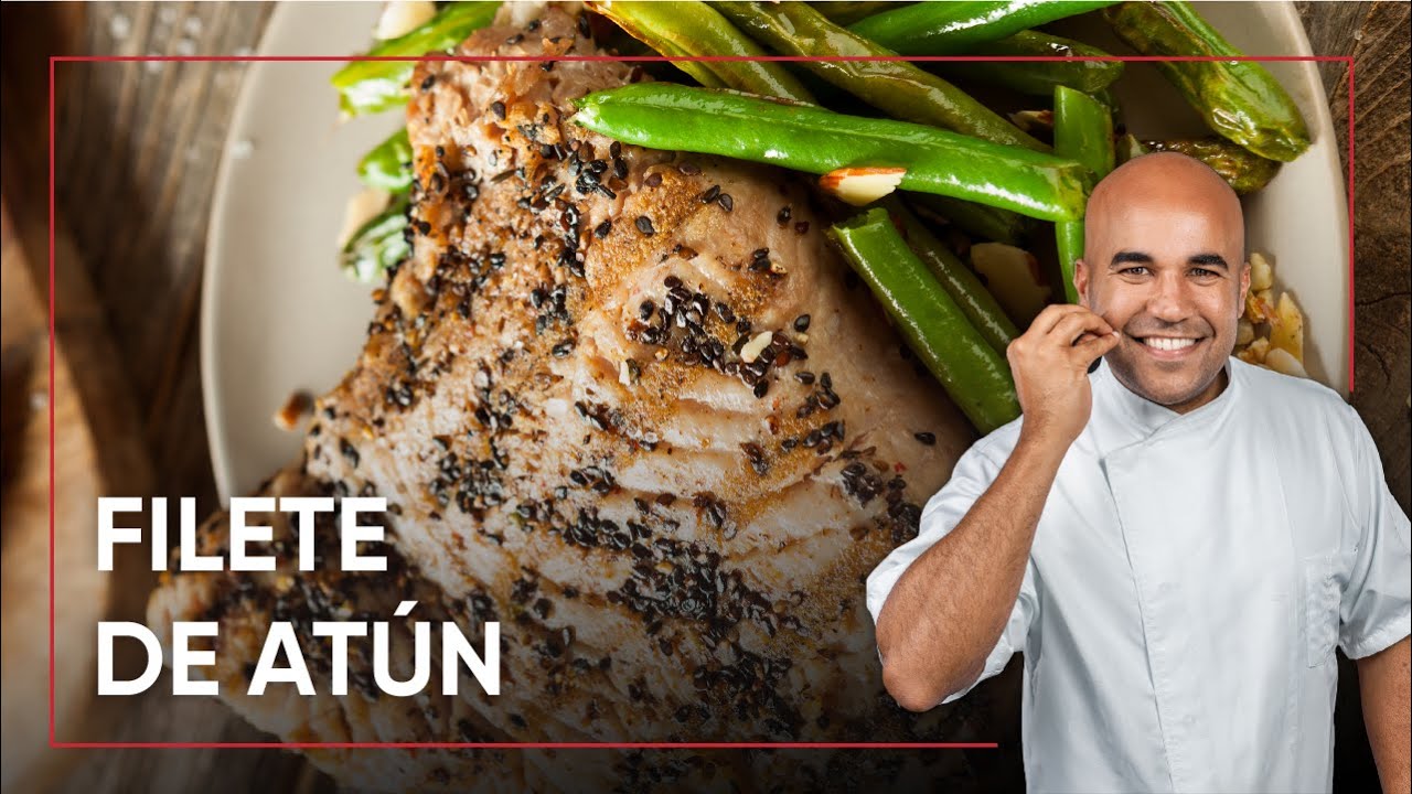 C&oacute;mo Cocinar un Delicioso Filete de At&uacute;n | Chef Pi&ntilde;eiro