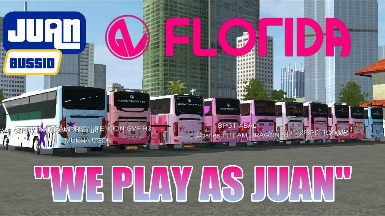 BUSSID MULTIPLAYER: GV Florida Transport Inc. | Juan BUSSID PH COMMUNITY