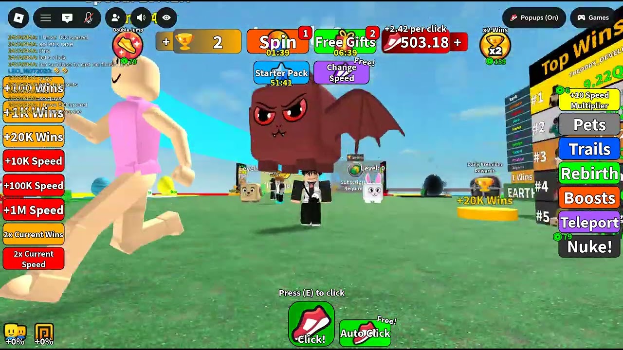let's play speed clicker
