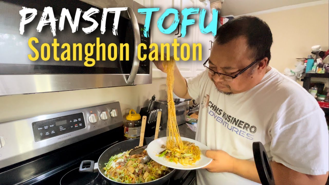 VLOG 293 pansit with tofu