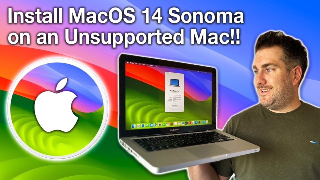 Как установить MacOS Sonoma 14 на НЕПОДДЕРЖИВАЕМЫЕ Mac, MacBook, iMac или Mac Mini в 2023 году!
