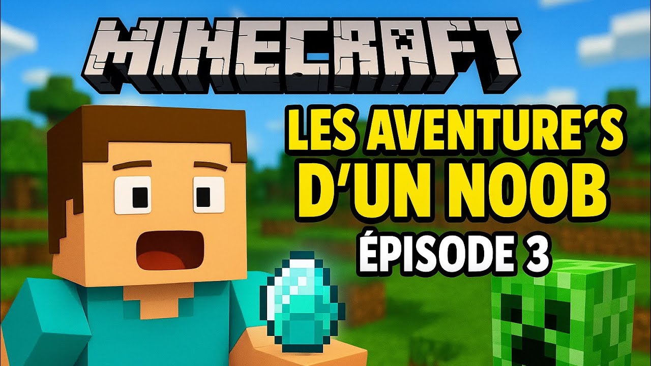 Les aventures de Noob sur Minecraft (épisode3)