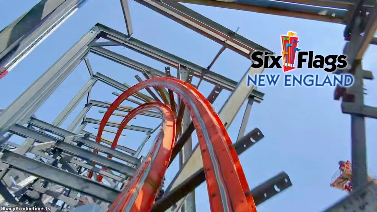 Wicked Cyclone POV at Six Flags New England