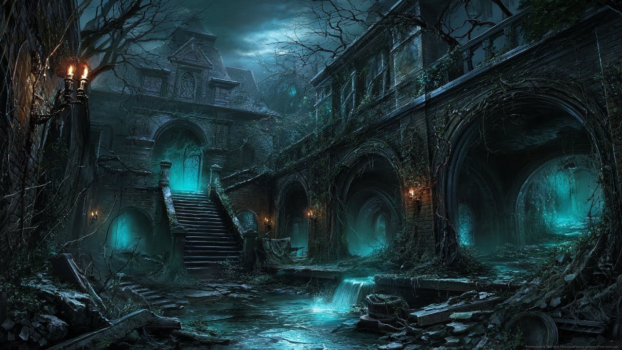 Dark Ambient Horror Music | Hiding in the Shadows | Scary Ambience