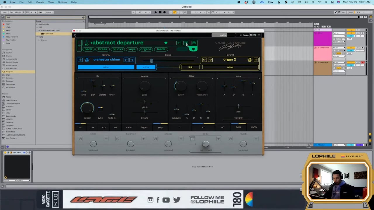 lophiile (Trying out the PRINCE vst) Twitch Stream