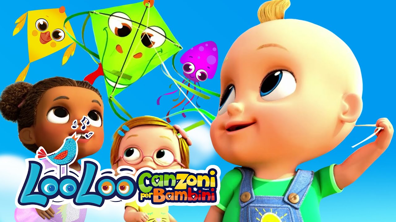 🪁 Vola con il Mio Aquilone! 🎈 Canzoni per Bambini | LooLoo Kids Italiano