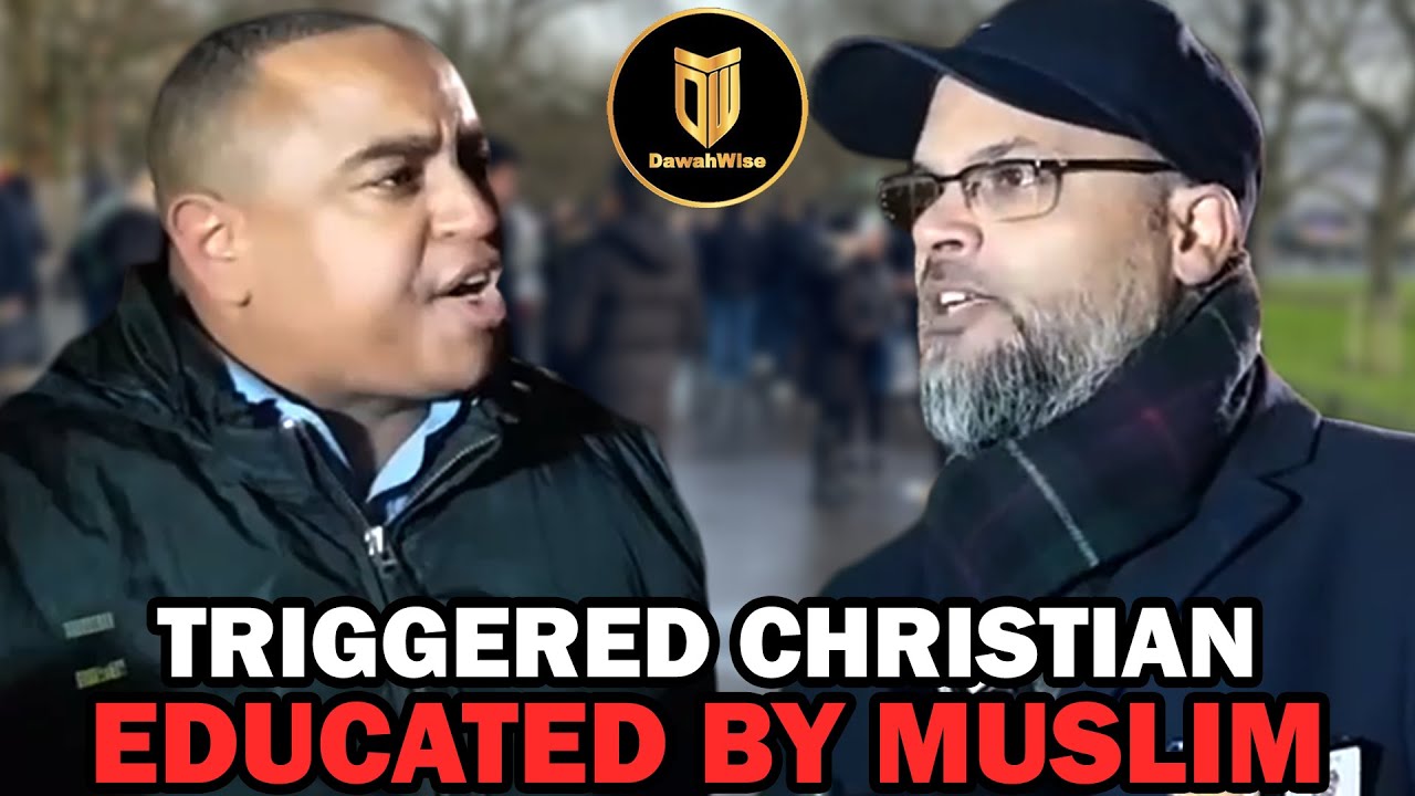 Christian's Confidence Is Shattered By Muslim | Hashim | Speakers Corner