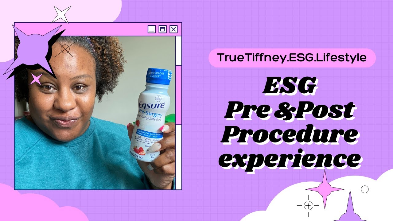 Endoscopic Sleeve Gastroplasty (ESG) Pre & Post Op