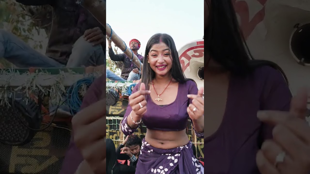 Arkestra dance video #dance #khushidancer #bhojpuri #kheshari #powan_singh #folksong #uselessbro 