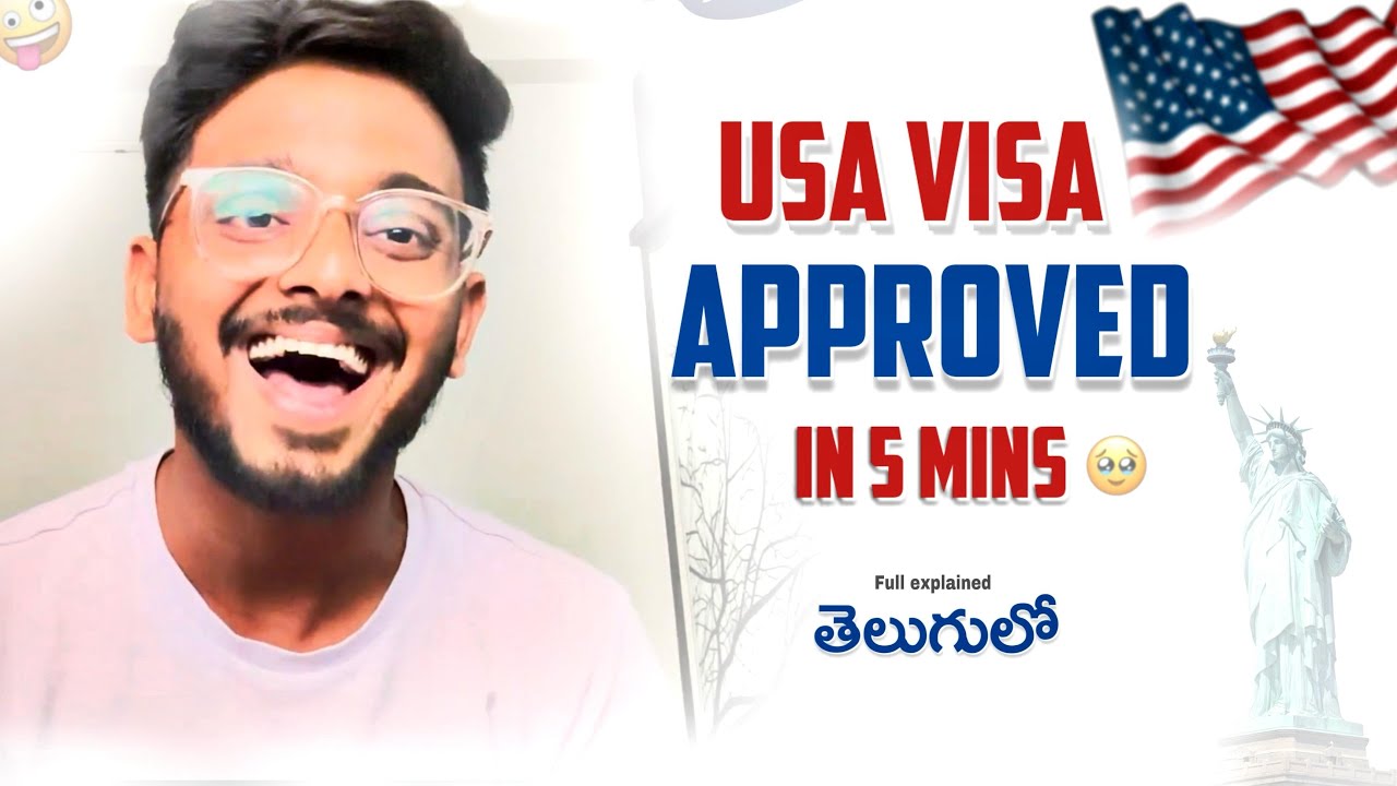USA  🇺🇸VISA Interview  at Hyderabad consulate  🇺🇸for  J1 VISA  experience MY ViSA GOT APPROVED 2MINS