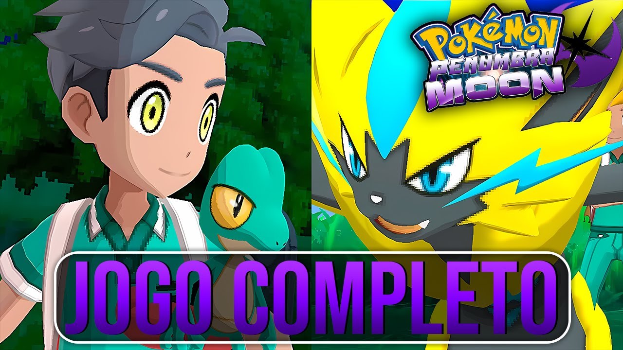 Pok&eacute;mon: Penumbra Moon - Jogo Completo At&eacute; Zerar! (3DS)