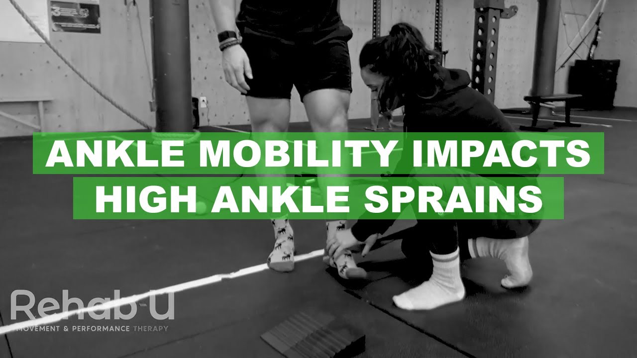 Подвижность голеностопного сустава влияет на высокие растяжения связок голеностопного сустава