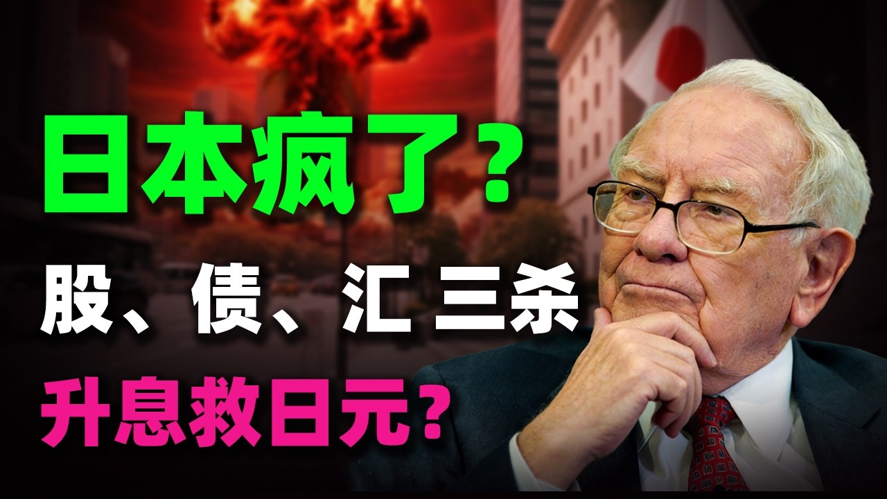日圓逼近160大關！空頭離奇消失，外匯幹預為何徹底失效？日本央行陷入困境！提前升息真的能救日元嗎？