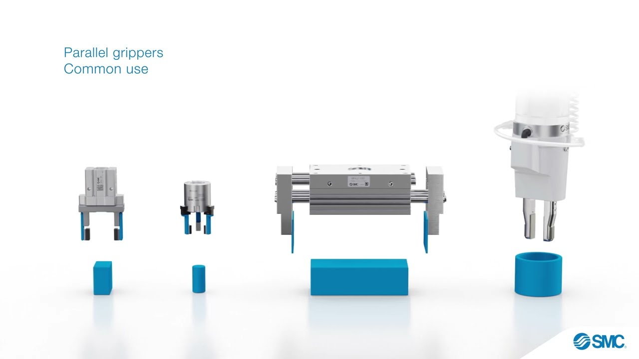 SMC Air Grippers - grip all kinds of shapes, sizes and materials