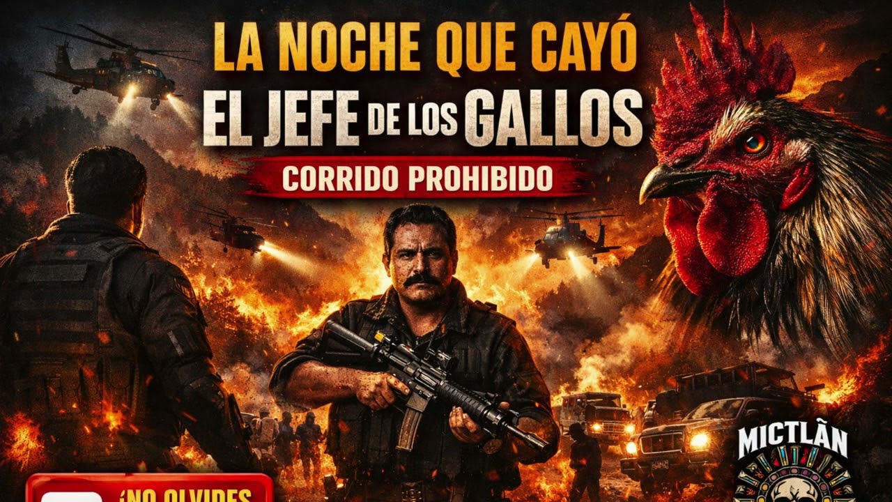 🔥 La Noche Que Cay&oacute; El Jefe de los Gallos | Corrido Prohibido