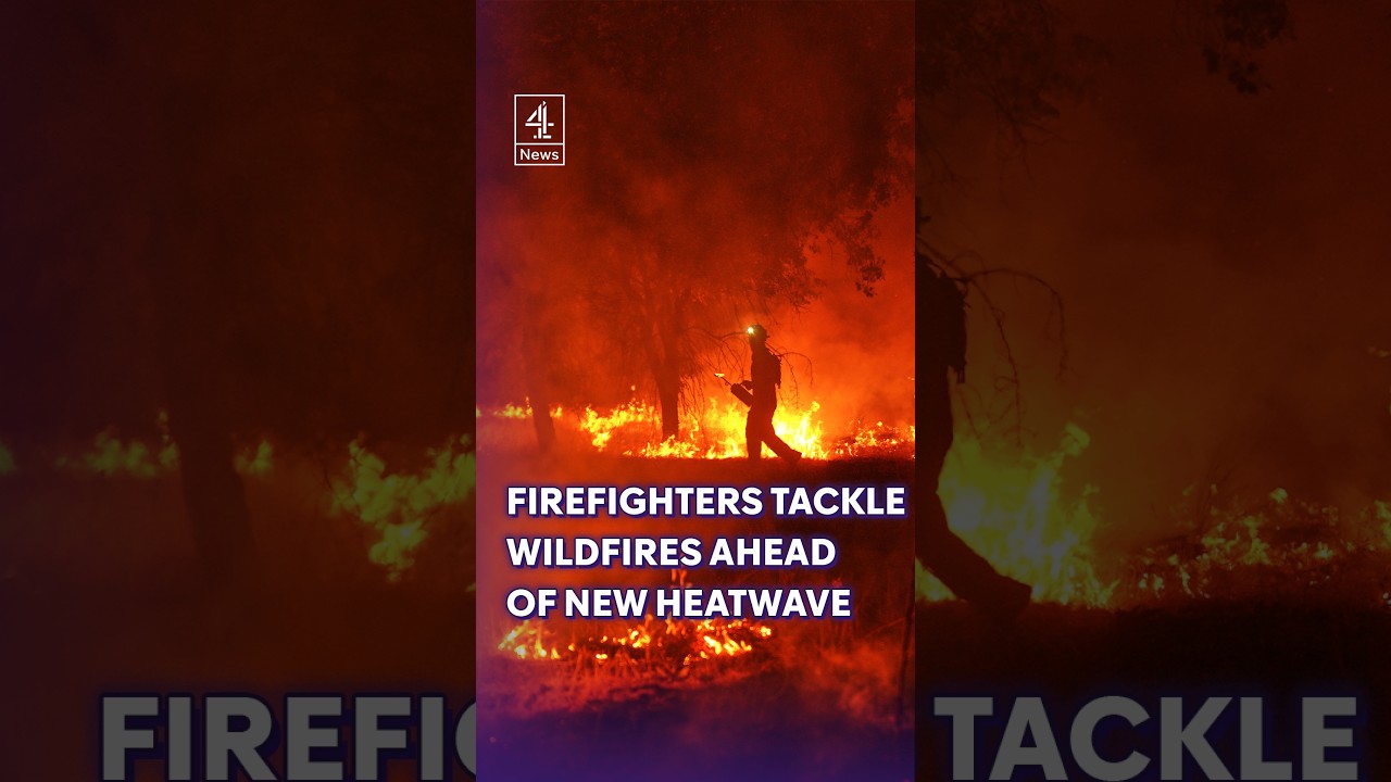 Firefighters in France and Spain race to contain wildfires before new heatwave arrives