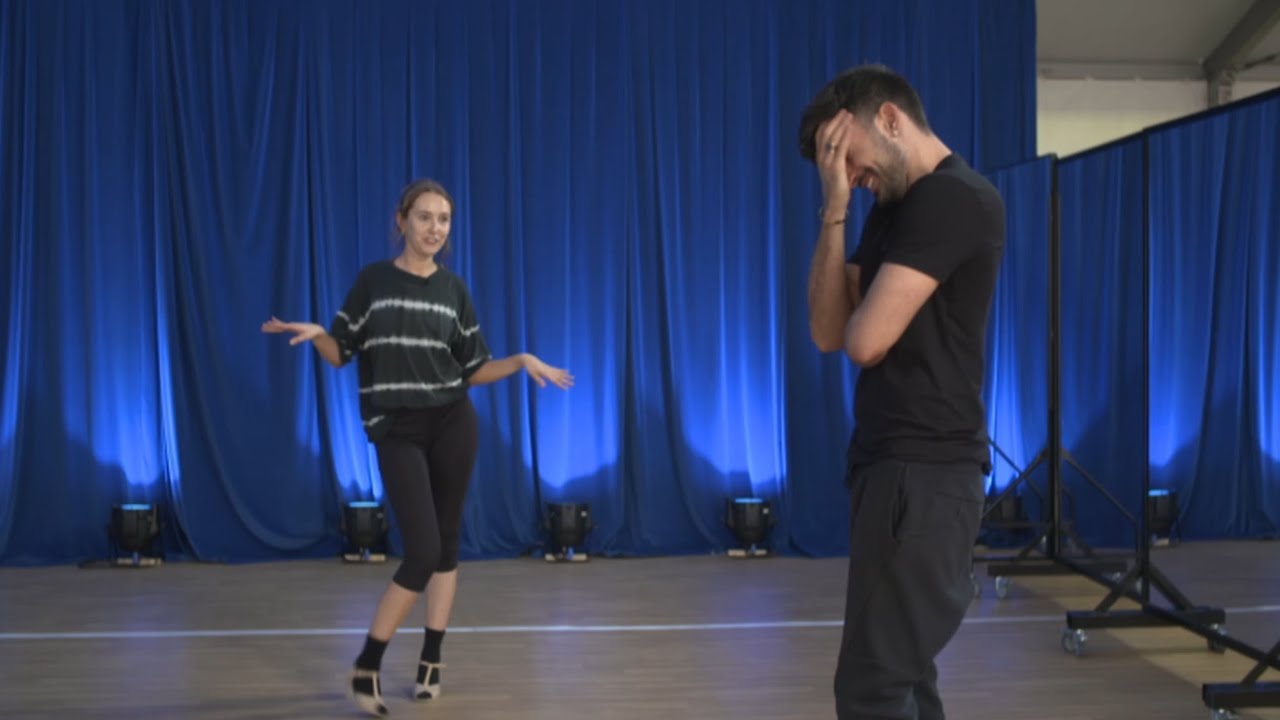 Unseen footage from the training room ✨ BBC Strictly 2021