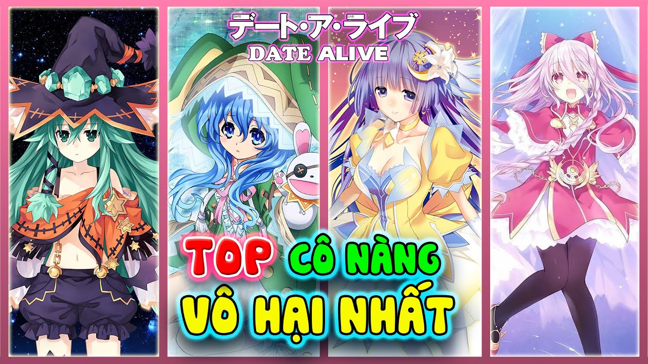 Anime Date A Live : Top Tinh Linh Vô Hại - Chỉ Muốn Cưng Cưng Nựng Nựng Loli Đến BB Đủ Cả