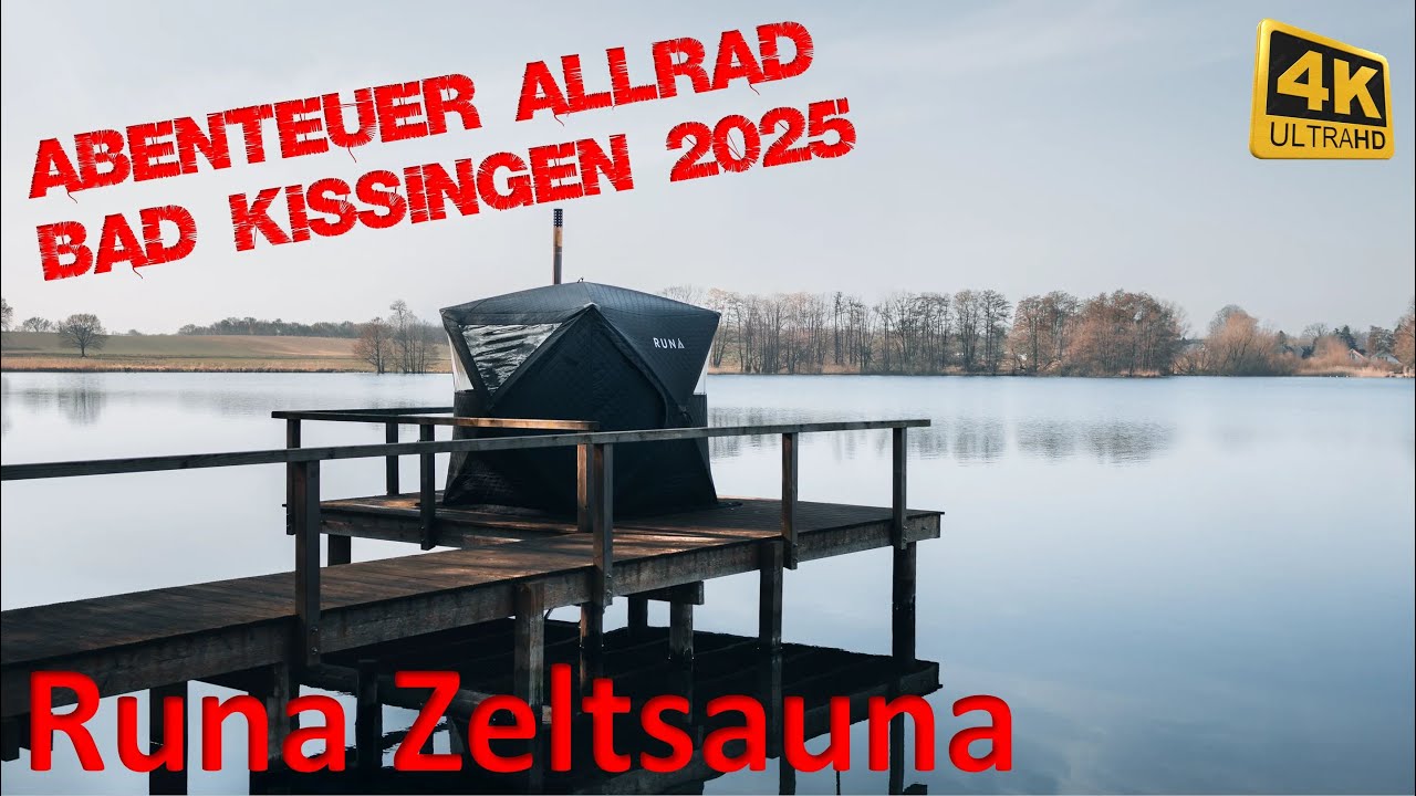 In 5 Minuten aufgebaut! Runa Zeltsauna  Abenteuer Allrad 2025