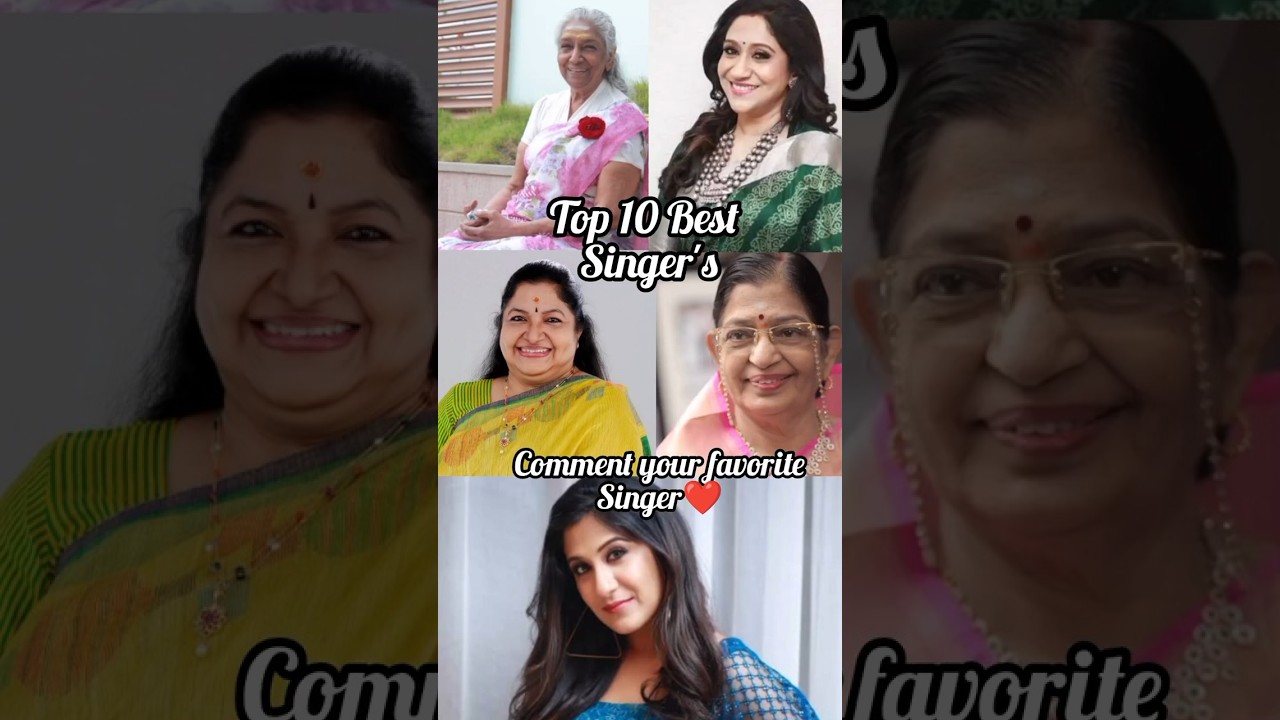 Medlody queen singer❤ top 10 singers #voicesinger #beautifulvoice #tamilvoiceartist #voicesinger