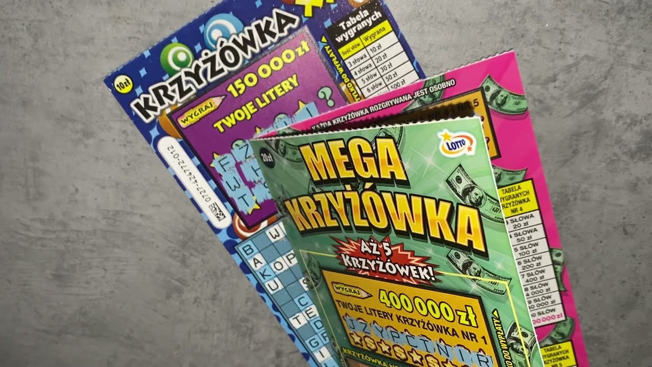 ZDRAPKI LOTTO 2 krzyżówki