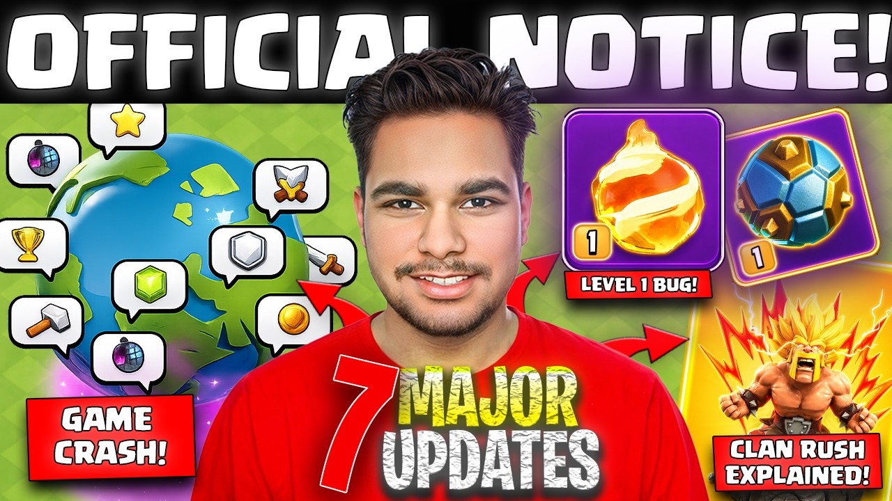 🚨UPDATE: Global Chat Problems, Hero Journey Bugs & The BEST Epic Equipment! (COC Update & News)