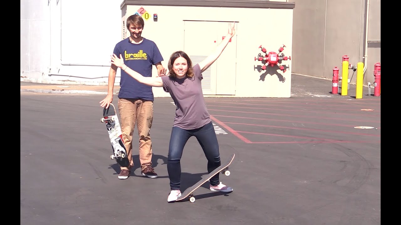 TEACH YOUR MOM TO SKATEBOARD PART 2