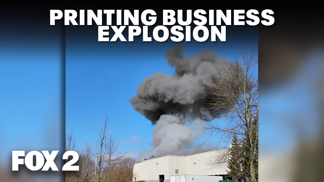 Three hospitalized after explosion at Ypsilanti printing business