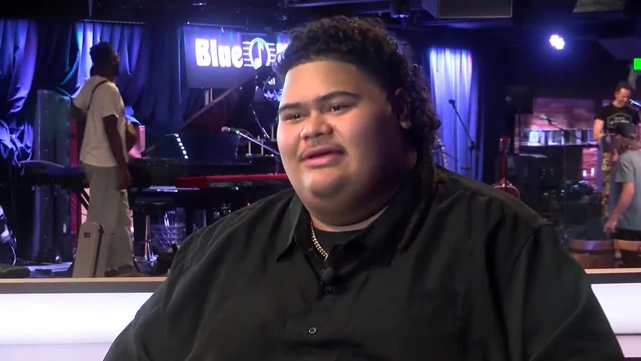 American Idol winner Iam Tongi performing at Blue Note Hawaii