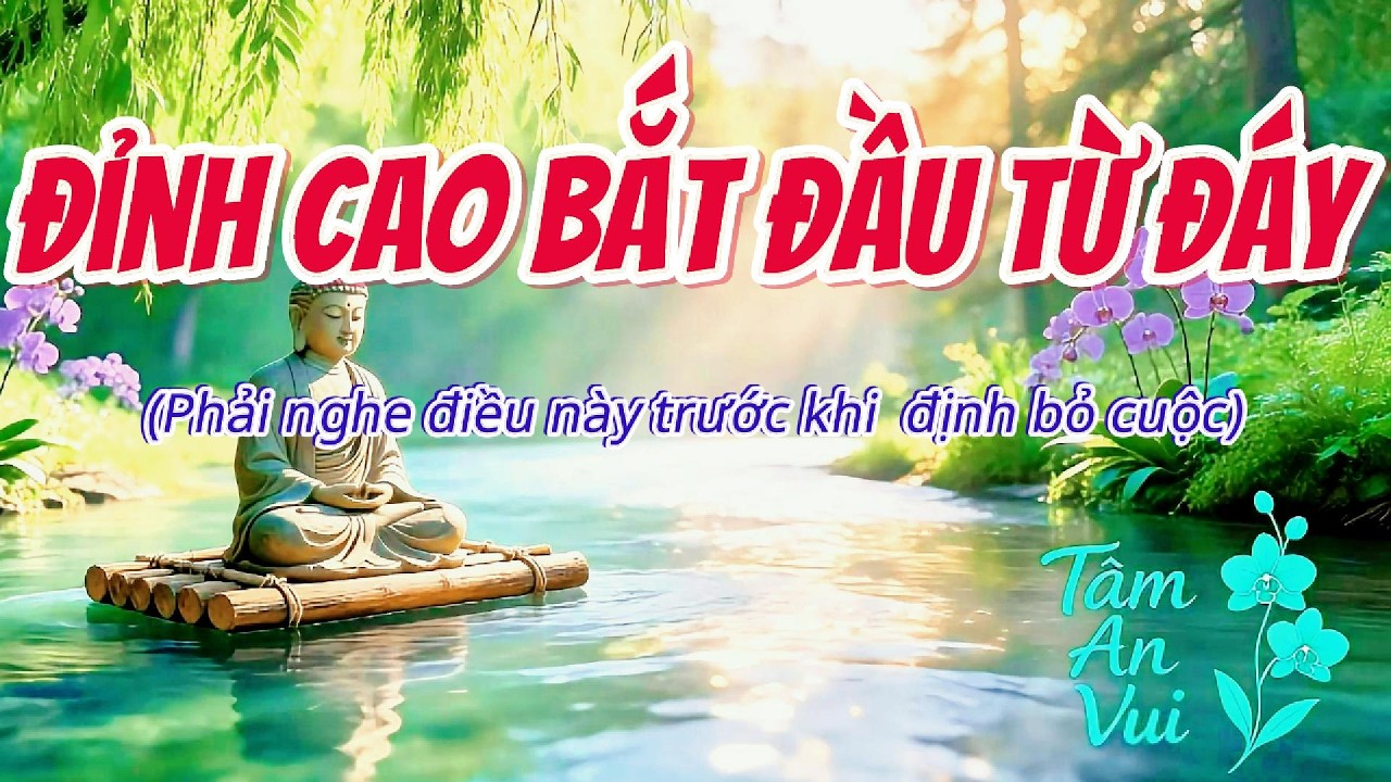 Đỉnh cao bắt đầu từ đáy -TAV #tamanvui #thiền #biếtơn #binhan #hanhphuc #minhhaisukha