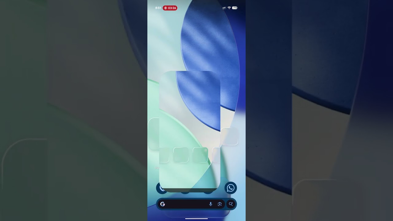 Liquid Glass on Android v2.5 update (Lockscreen layout | Android Customizations)
