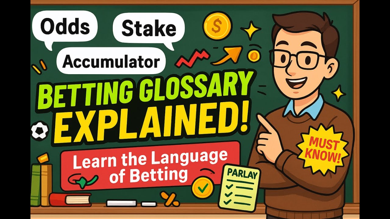 Essential Sports Betting Terms (Betting Glossary) Explained S01E02