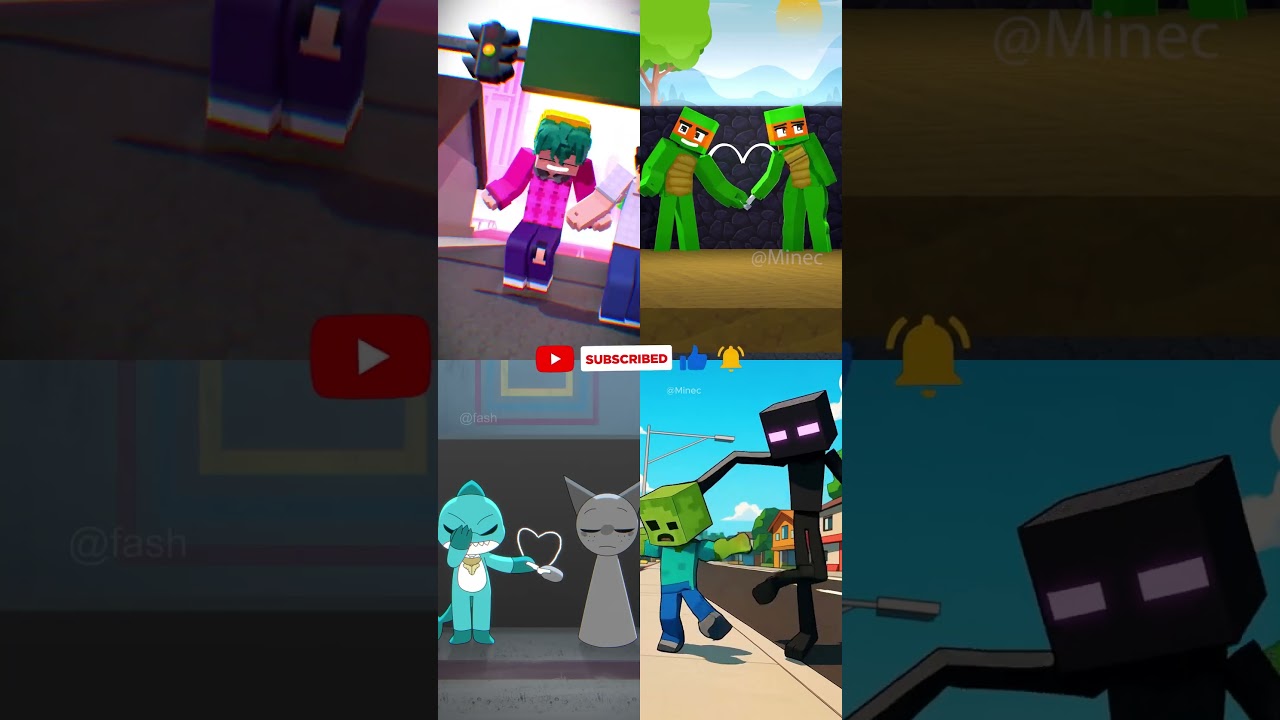 JJ and Mikey - Drawning Challenge COMPLETE EDITION (MAIZEN Minecraft Animation Meme) #memes #shorts