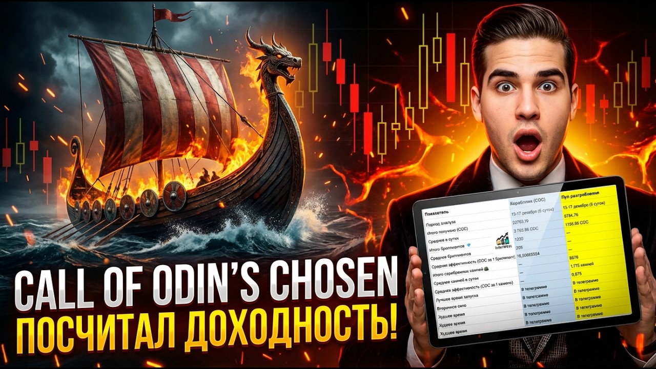Call of Odin's Chosen: Полный Расчёт Окупаемость в Проекте? Есть Донат с Доходностью в 800%!