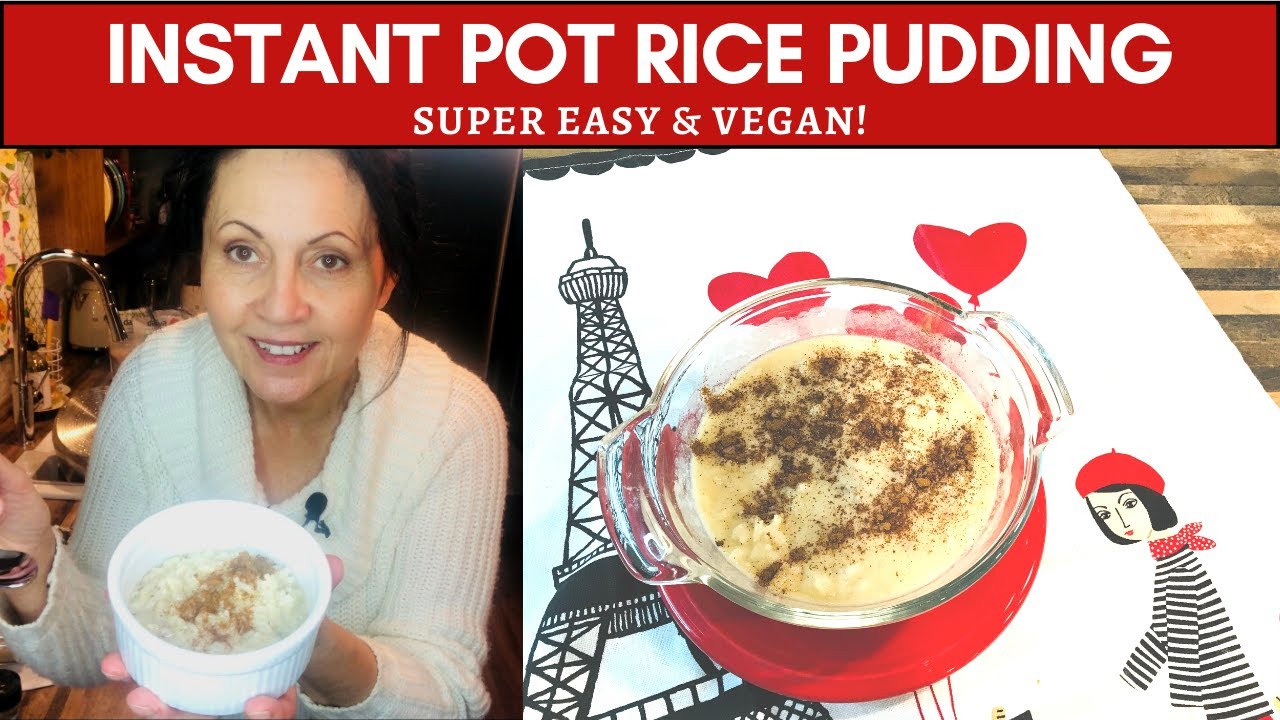 Instant Pot Rice Pudding: Super Easy & Vegan