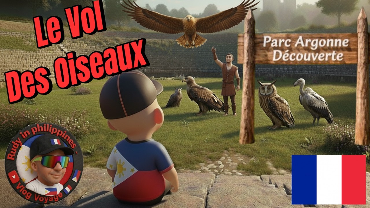 À la découverte des rapaces en vol – Parc Argonne Découverte 🇫🇷