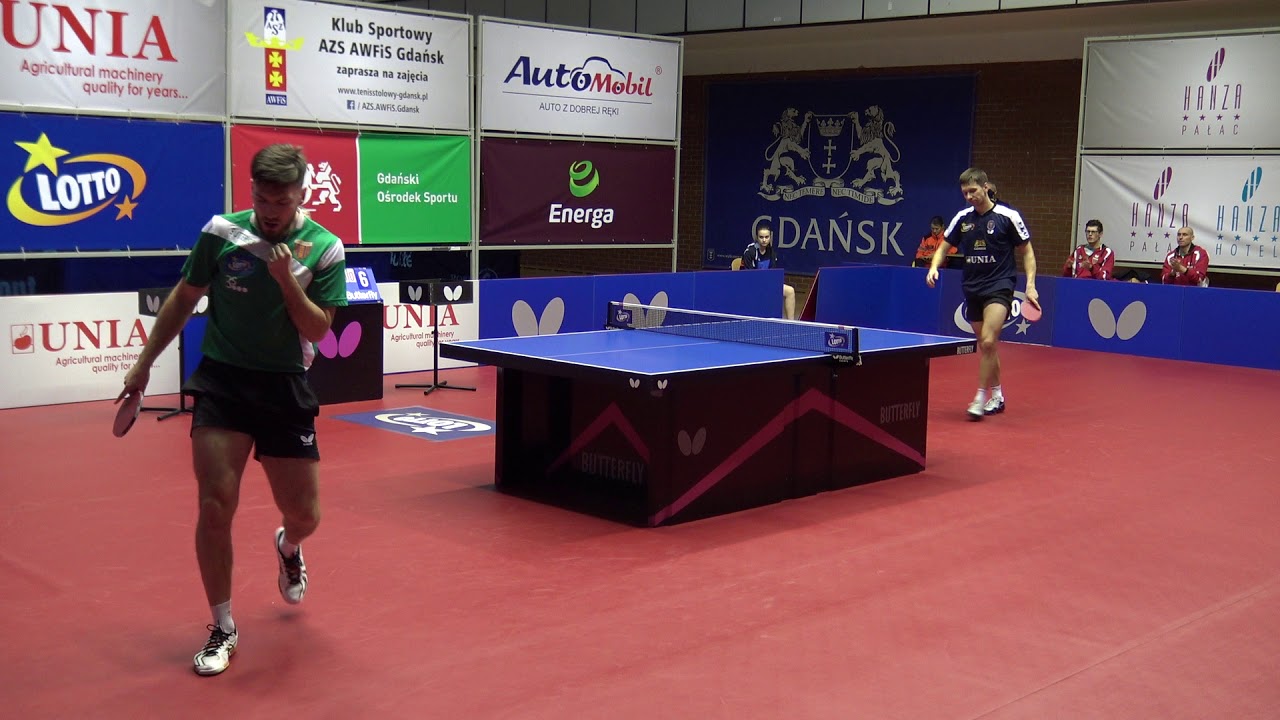 ROBERT FLORAS vs MIKHAIL PAIKOV (TABLE TENNIS FULL HD) cz.1
