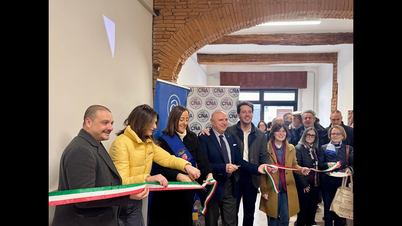 La consegna dei locali del Polo artigiano di Via Guelfa
