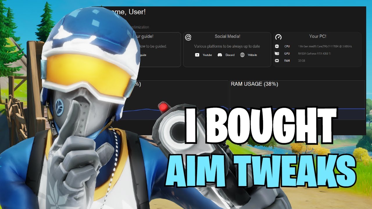 I Used Aim Tweaks And EVERYONE Thought I Was Cheating...