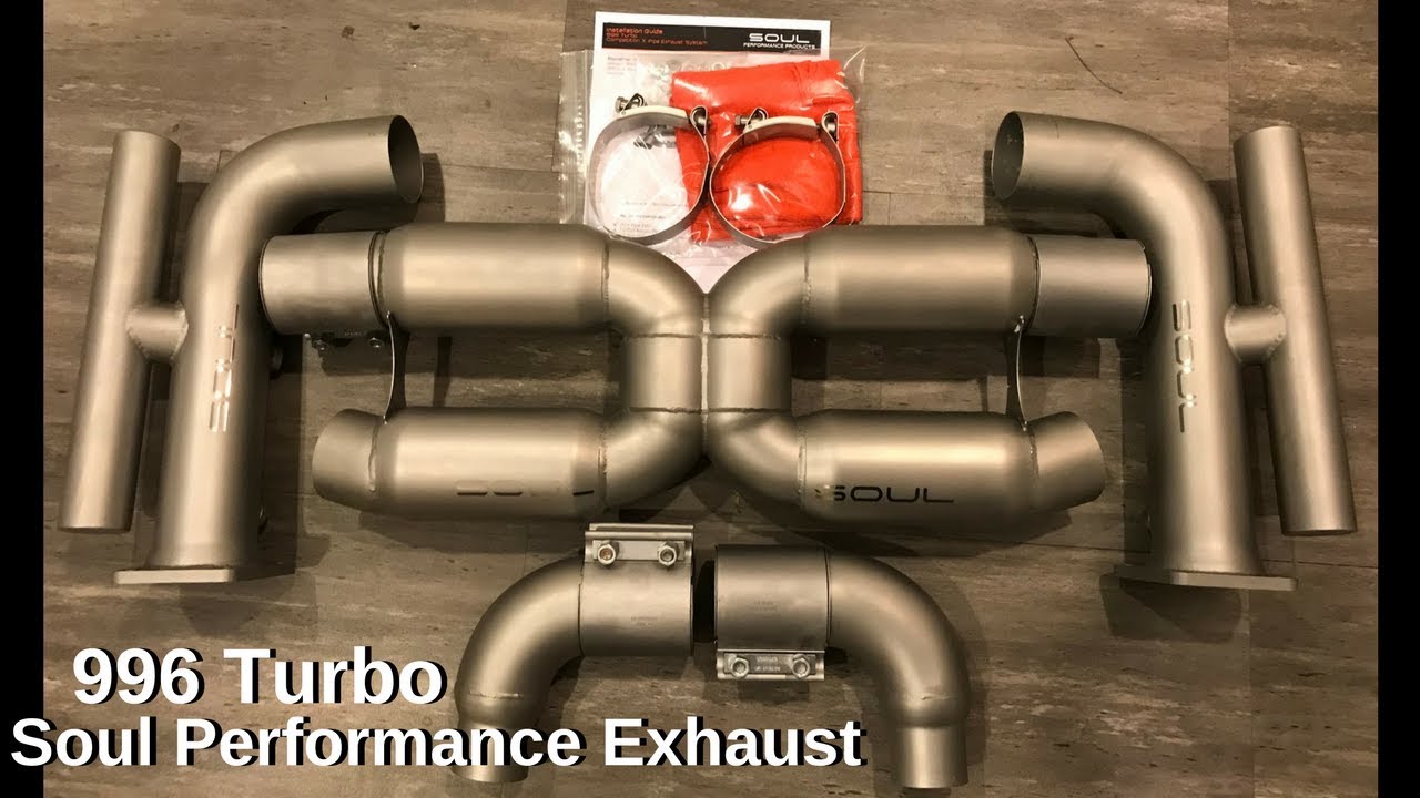Soul Performance Exhaust Install - Porsche 911 Turbo (2005 996 Turbo S)