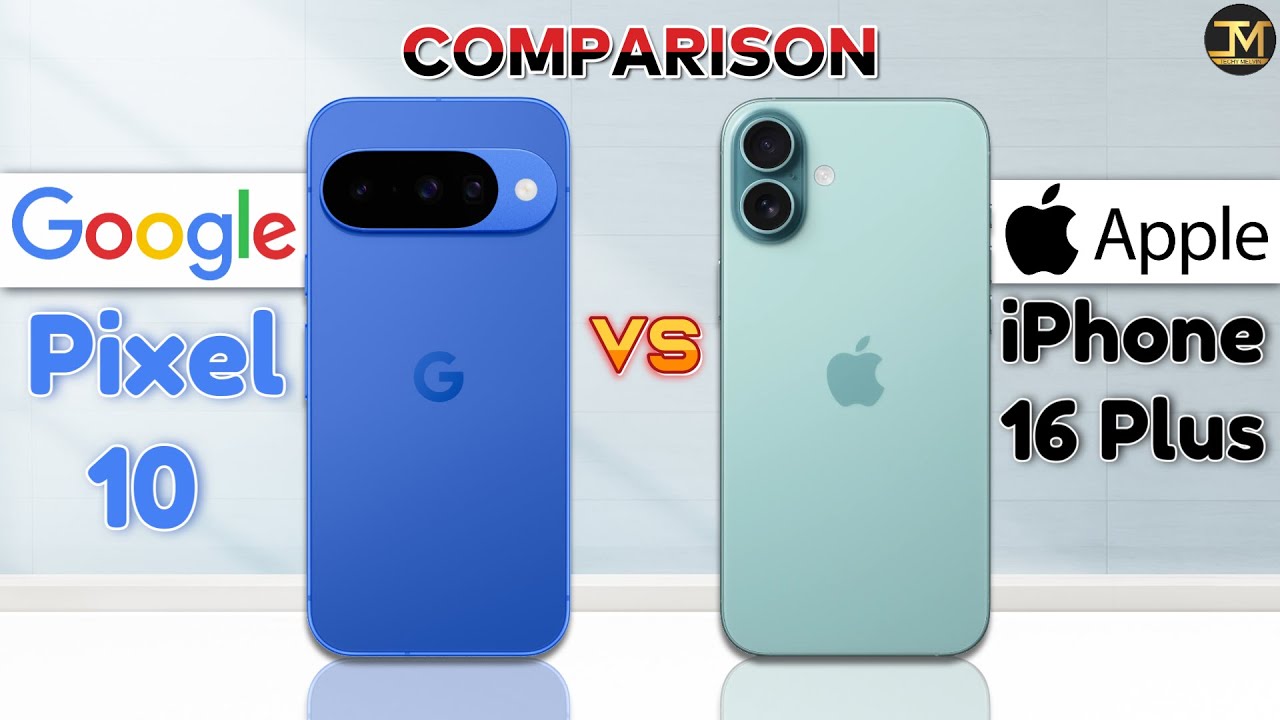 Google Pixel 10 vs Apple iPhone 16 Plus : Which Phone is Best😲❓