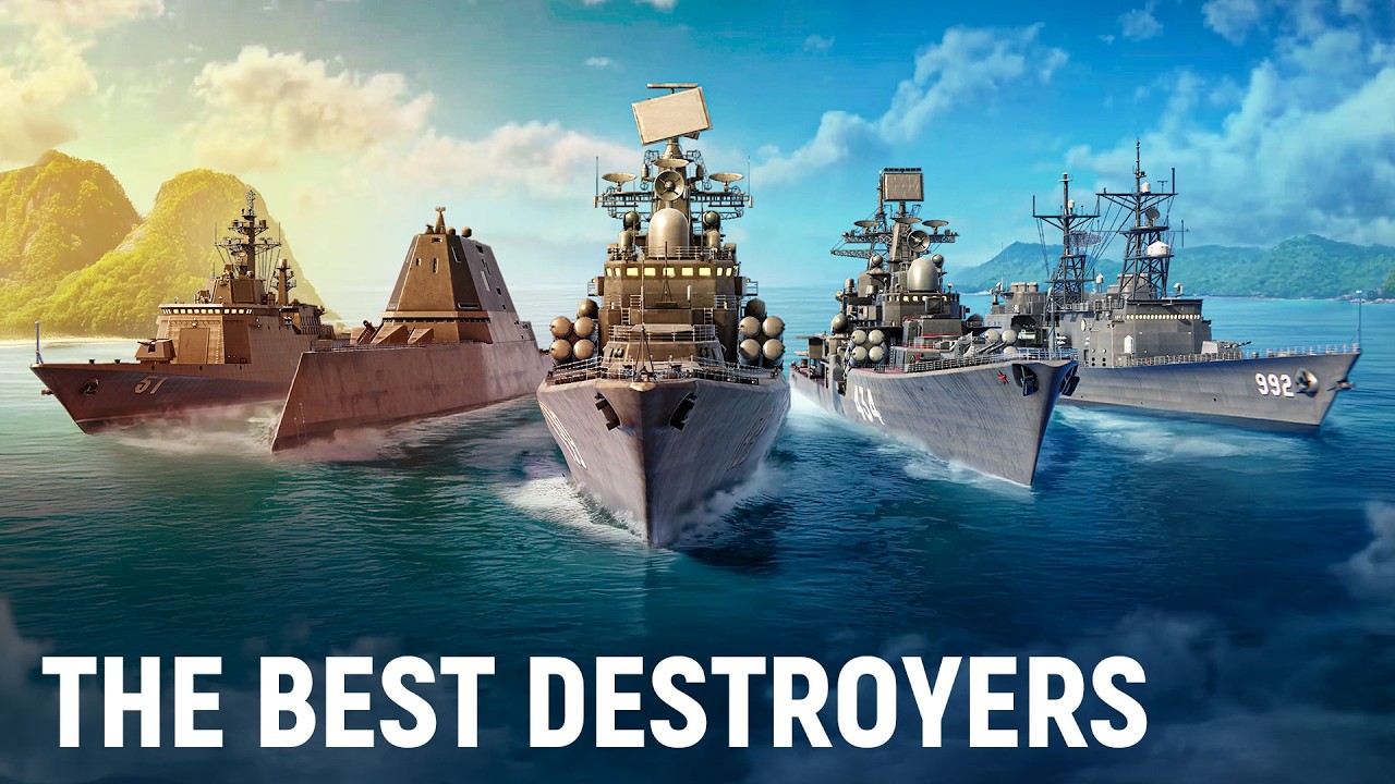 Лучшие эсминцы | Modern Warships