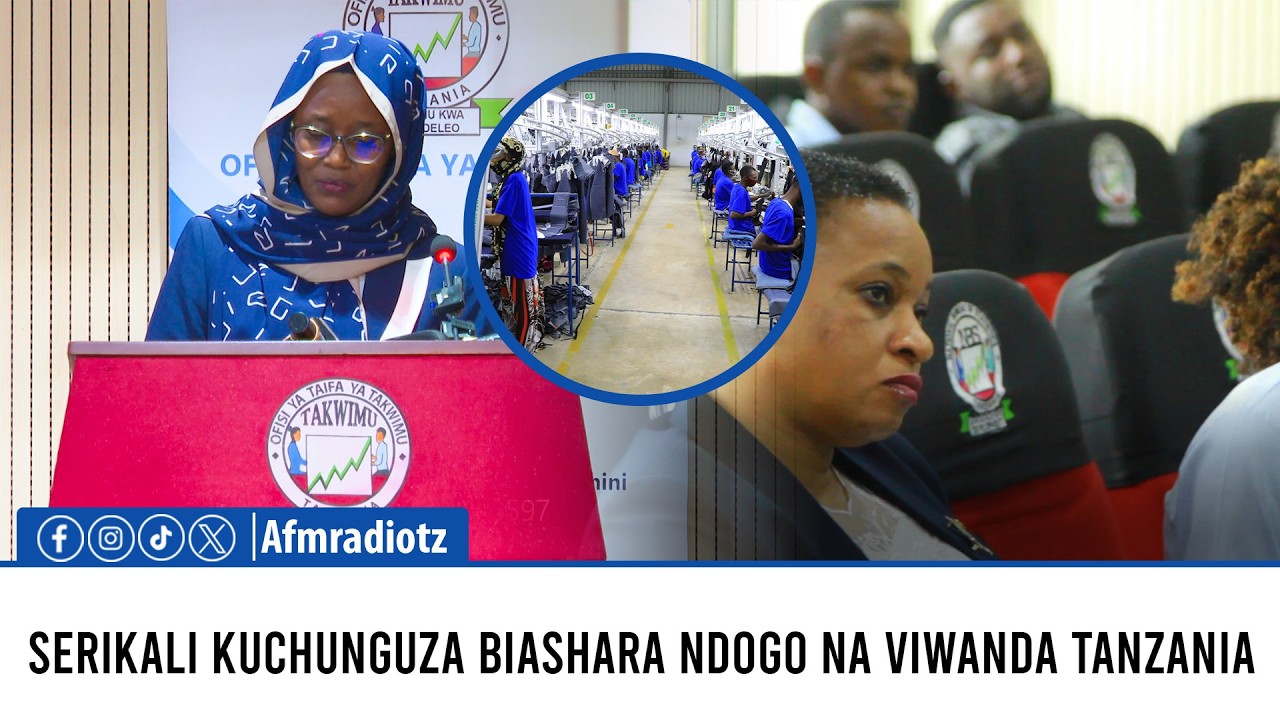 SERIKALI KUCHUNGUZA BIASHARA NDOGO NA VIWANDA TANZANIA.