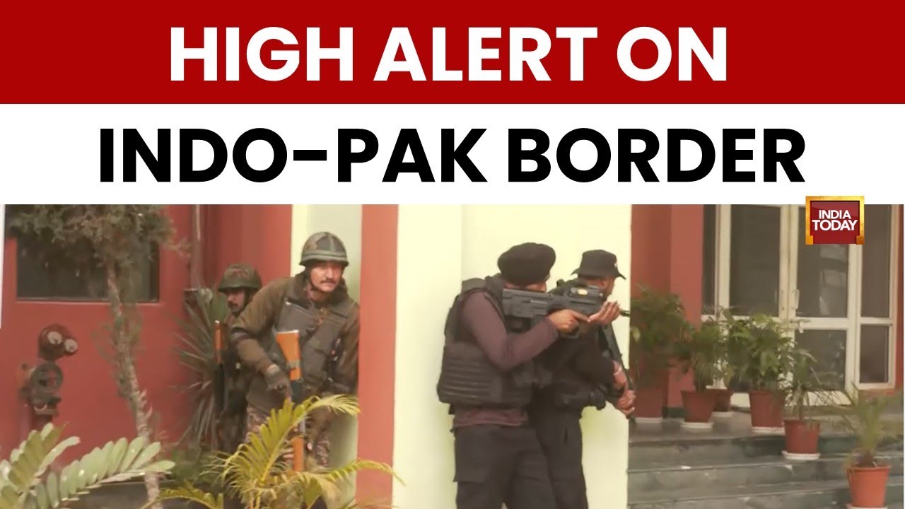 High Alert in Pathankot as Security Forces Conduct Mock Drills After Terror Threat | India Today
