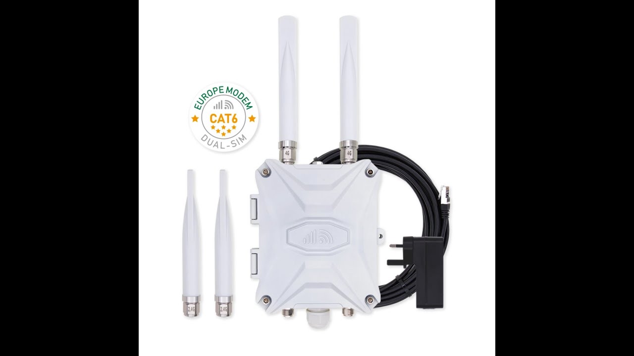 รีวิว EZEN EZR33L -CAT6 4G WiFi Outdoor Router เน็ตไร้สายสำหรับงานสมาร์ทฟาร์ม  IOT